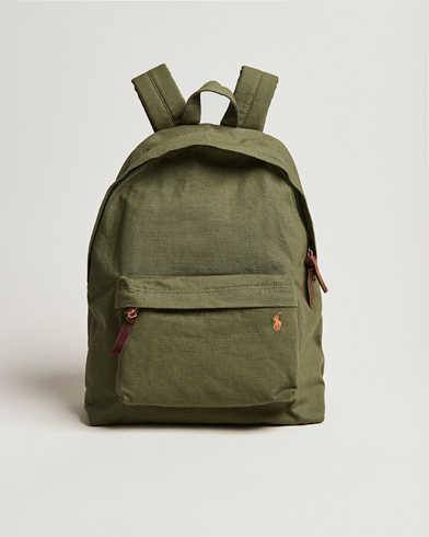 Herren |  | Polo Ralph Lauren | Canvas Backpack Dark Sage