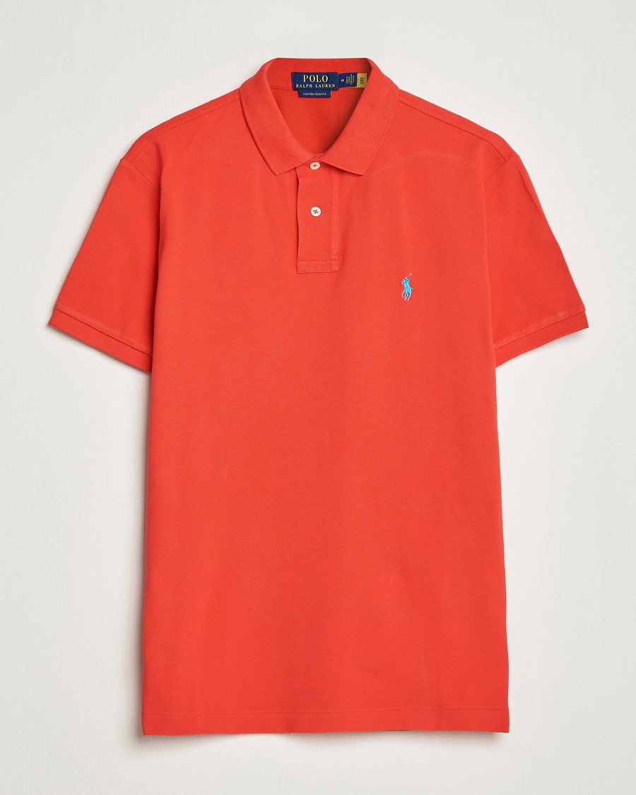 Herren | Preppy Authentic | Polo Ralph Lauren | Custom Slim Fit Polo Petal Rose