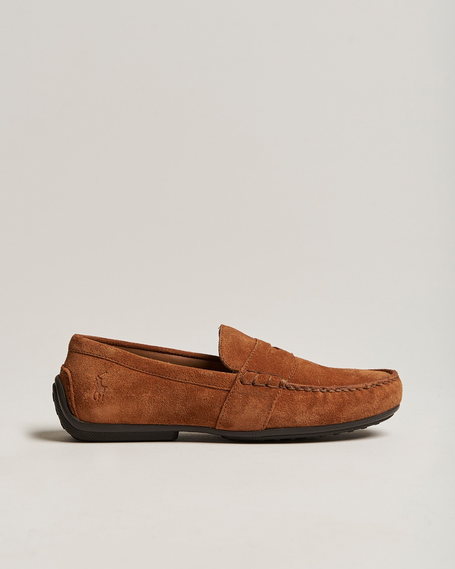 Herren | Schuhe | Polo Ralph Lauren | Reynold Suede Driving Loafer Teak