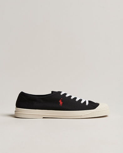 Herren |  | Polo Ralph Lauren | Paloma Canvas Sneaker Black/Red