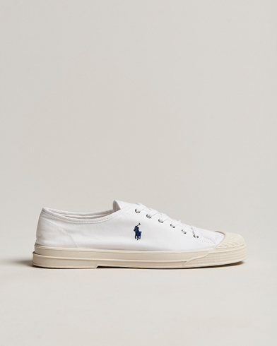 Herren |  | Polo Ralph Lauren | Paloma Canvas Sneaker White/Navy