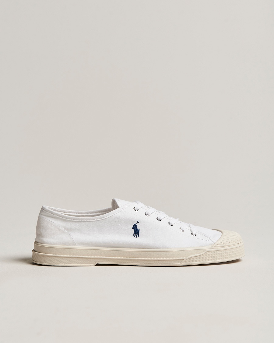 Herren | | Polo Ralph Lauren | Paloma Canvas Sneaker White/Navy