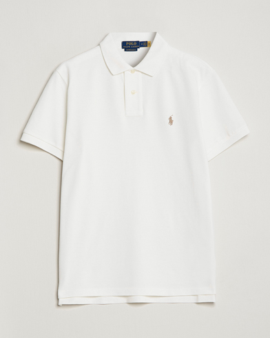 Herren | Polo Ralph Lauren | Polo Ralph Lauren | Custom Slim Fit Polo Deckwash White