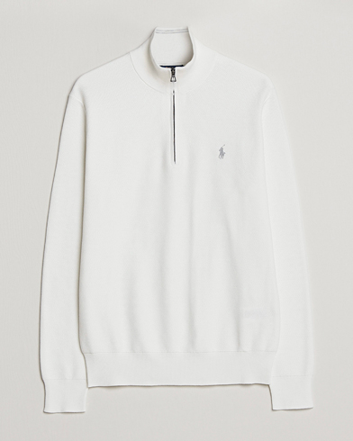 Herren |  | Polo Ralph Lauren | Textured Half-Zip Deckwash White