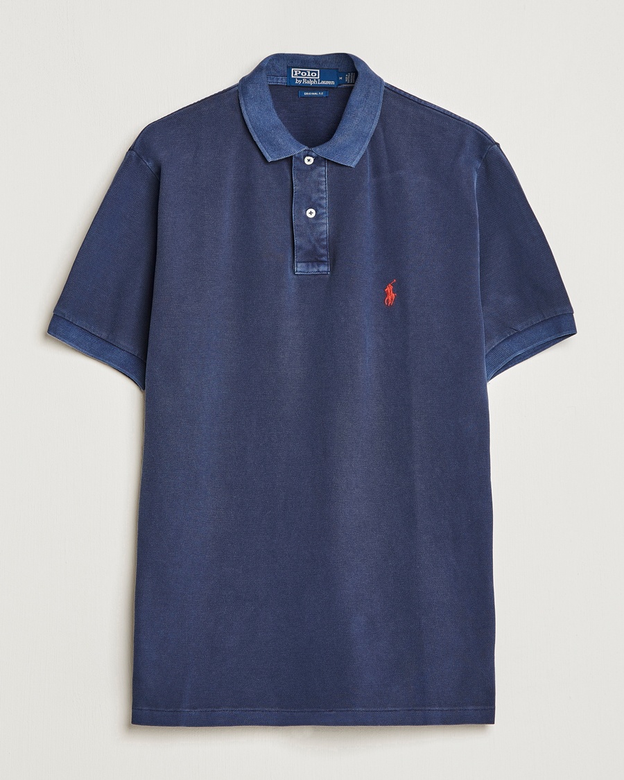  Heritage Mesh Polo Newport Navy