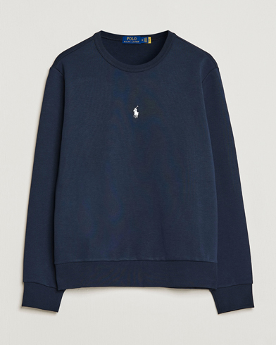 Herren |  | Polo Ralph Lauren | Double Knit Center Logo Sweatshirt Aviator Navy