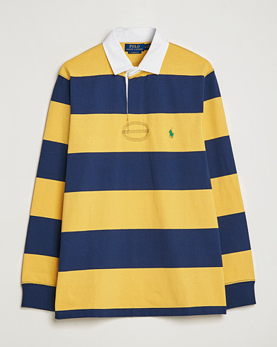 Herren |  | Polo Ralph Lauren | Jersey Striped Rugger Yellow/Navy