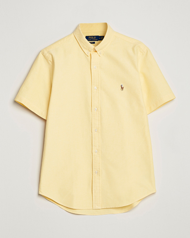 Herren |  | Polo Ralph Lauren | Slim Fit Oxford Short Sleeve Shirt Yellow