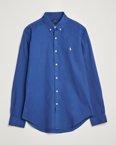 Herren |  | Polo Ralph Lauren | Slim Fit Brushed Twill Shirt Royal Navy