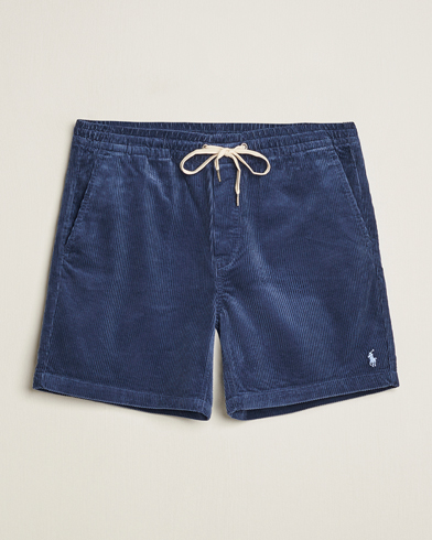Herren | Polo Ralph Lauren | Polo Ralph Lauren | Prepster Corduroy Drawstring Shorts Boston Navy