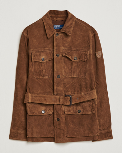 Herren | Kleidung | Polo Ralph Lauren | Safari Suede Field Jacket Smith Brown