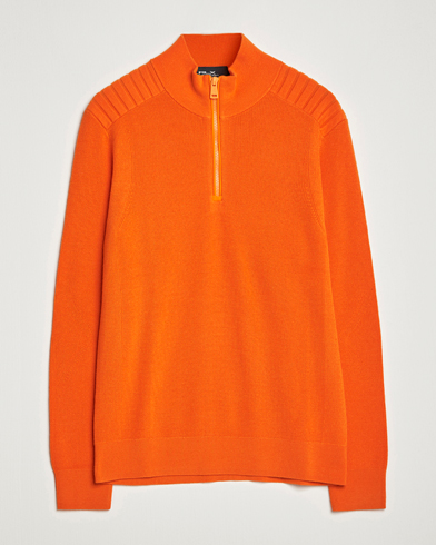 Herren |  | RLX Ralph Lauren | Merino Half-Zip Sweater Sailing Orange