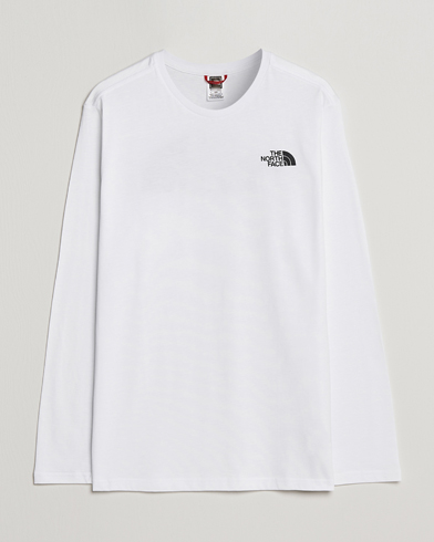 Herren | Langarm T-Shirt | The North Face | Long Sleeve Easy T-Shirt White