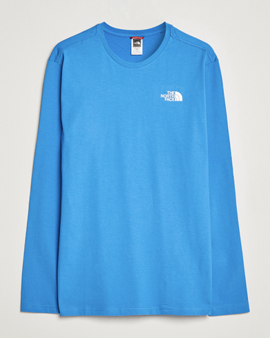 Herren |  | The North Face | Long Sleeve Easy T-Shirt Super Sonic Blue