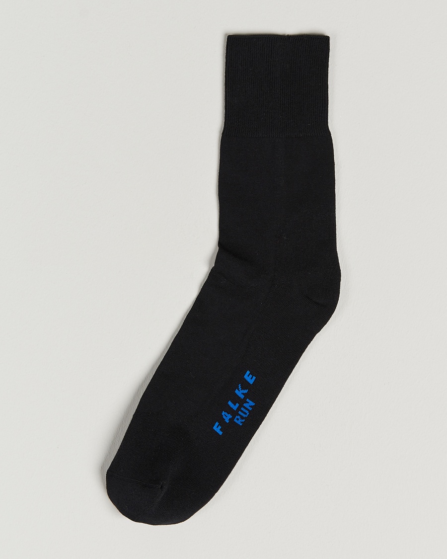 Herren | Falke | Falke | Run Cushioned Sport Sock Black