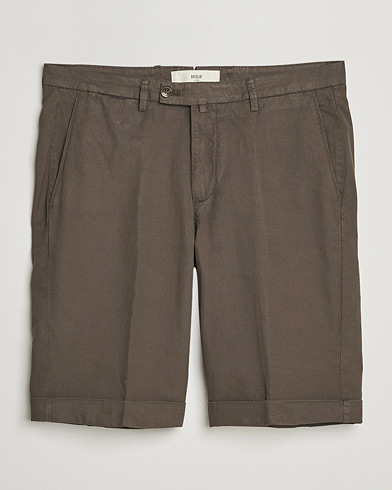Herren | Briglia 1949 | Briglia 1949 | Linen/Cotton Shorts Brown
