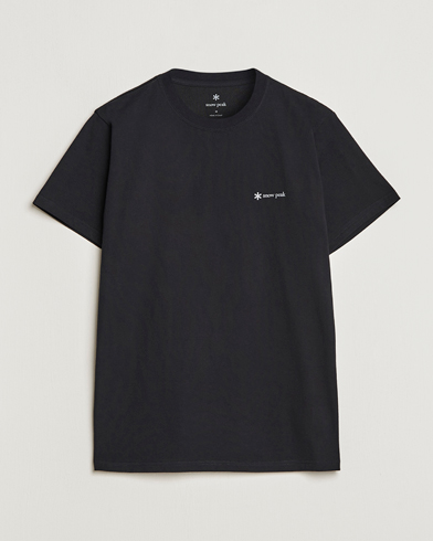 Herren |  | Snow Peak | Organic Cotton Logo T-Shirt Black
