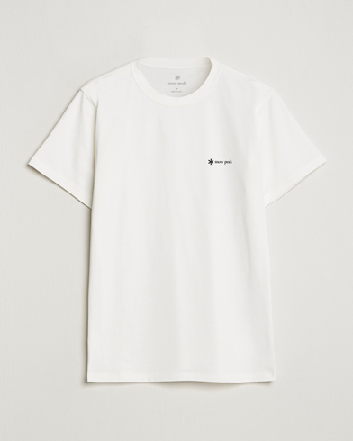 Herren |  | Snow Peak | Organic Cotton Logo T-Shirt White