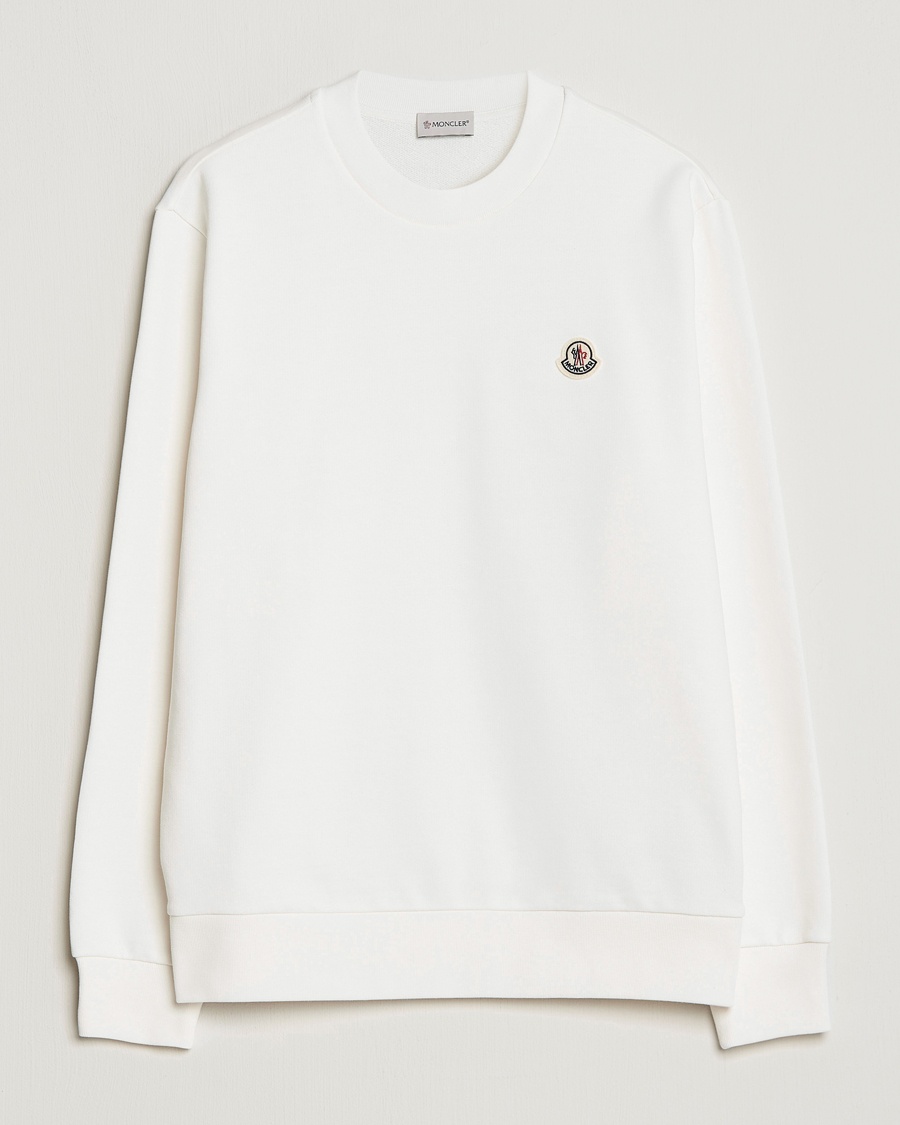 Herren | | Moncler | Logo Patch Sweatshirt White