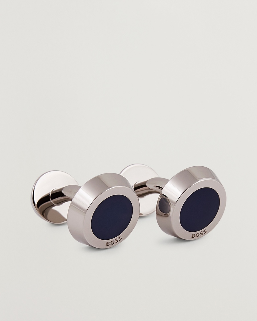 Herren | Black Tie | BOSS BLACK | Simony Cufflink Navy