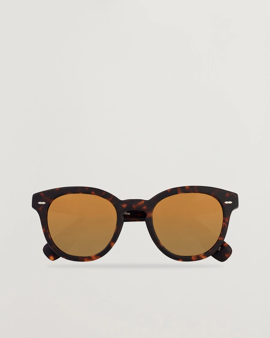 Herren | Gebogene Sonnenbrillen | Oliver Peoples | Cary Grant Sunglasses Semi Matte Tortoise