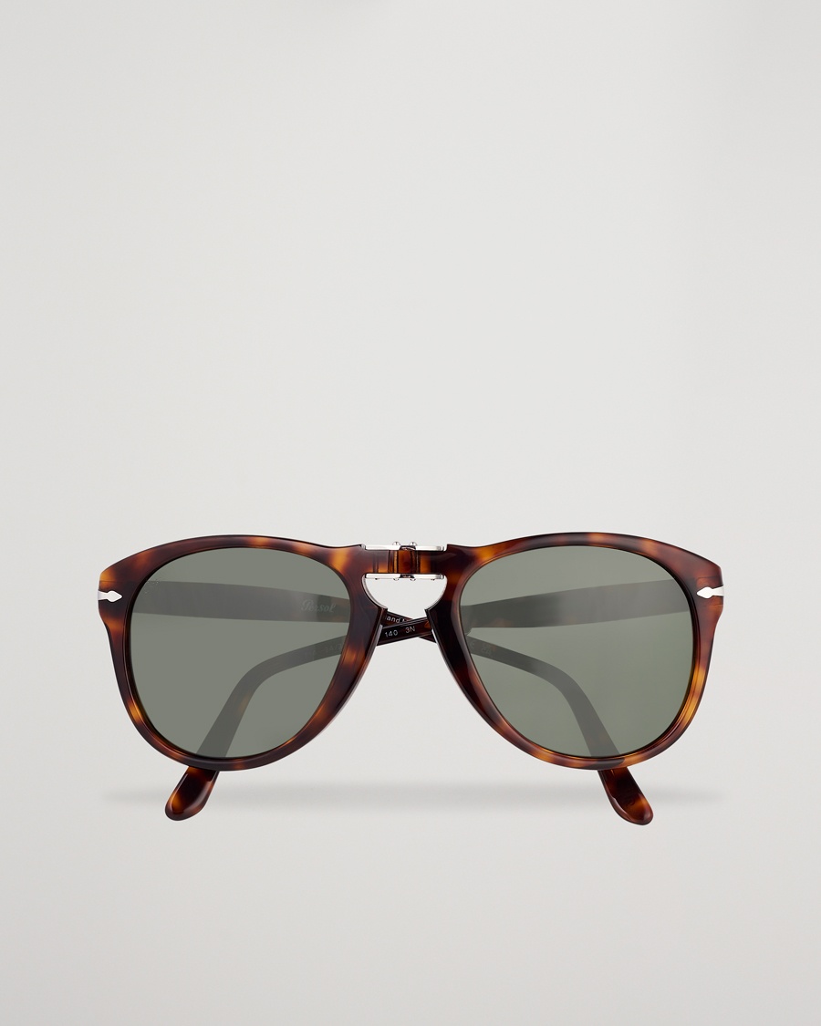 Herren | Gebogene Sonnenbrillen | Persol | 0PO0714 Sunglasses Havana/Green