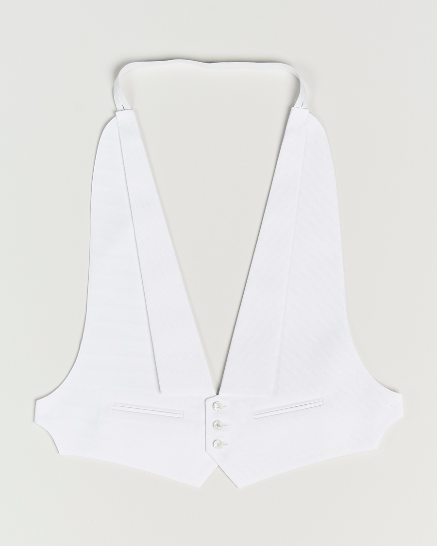 Herren | | Stenströms | Evening Waistcoat White
