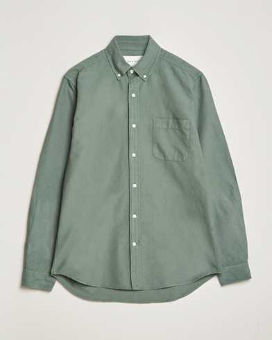 Herren | Contemporary Creators | A Day's March | Moorgate Dyed Oxford Shirt Dusty Green