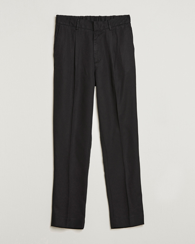 Herren | A Day's March | A Day's March | Smart Trouser Tencel  Black