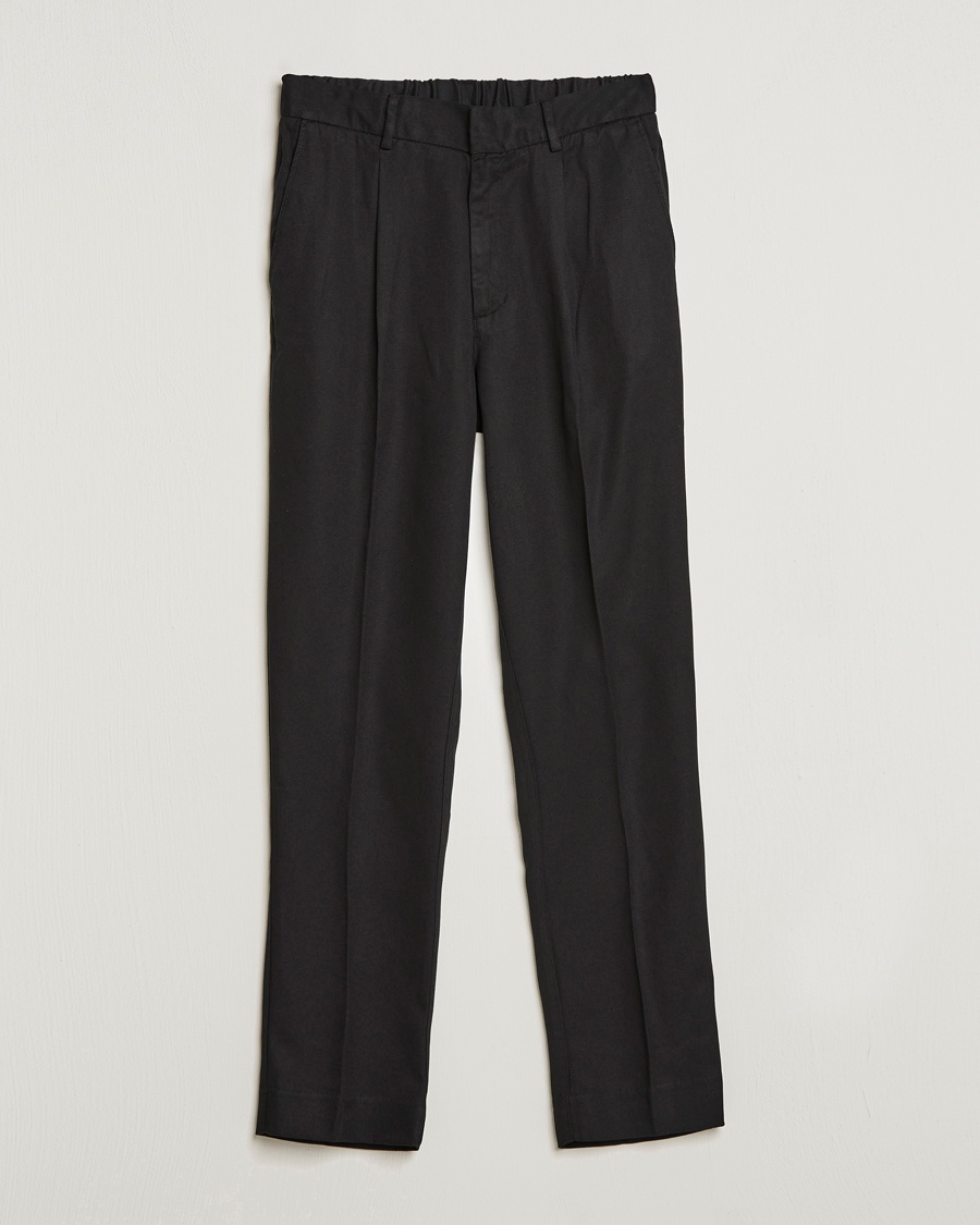 Herren | | A Day's March | Smart Trouser Tencel Black