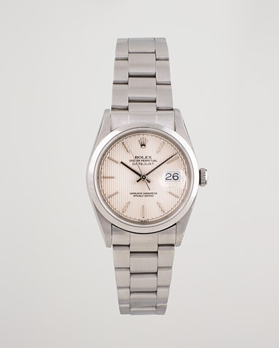 Herren | Pre-Owned & Vintage Watches | Rolex Pre-Owned | Datejust 16200 Oyster Perpetual Steel White