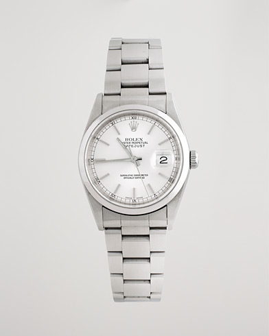 Herren | Pre-Owned & Vintage Watches | Rolex Pre-Owned | Datejust 16200 Oyster Perpetual Steel Silver