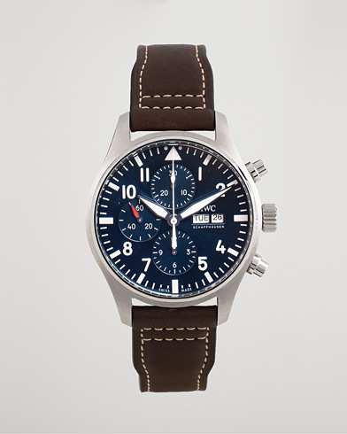 Gebraucht |  | IWC Pre-Owned | Le Petit Prince Chronograph IW377714 Steel Blue