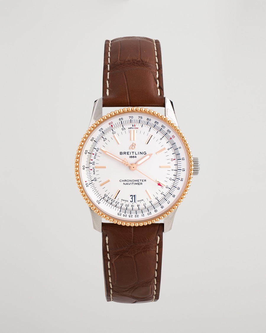 Gebraucht | | Breitling Pre-Owned | Navitimer38 U17325211G1P1 Steel White