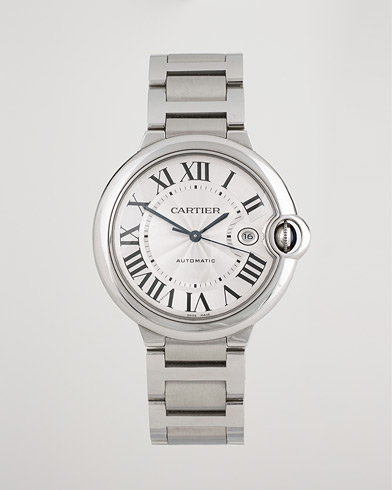 Herren | Pre-Owned & Vintage Watches | Cartier Pre-Owned | Ballon Bleu 42 3765342975WX Steel White