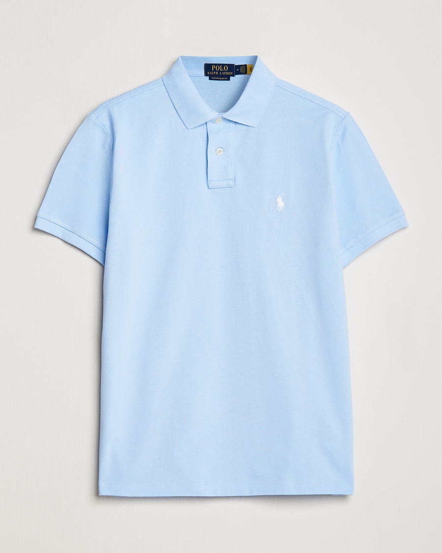 Herren | Business & Beyond - Casual | Polo Ralph Lauren | Custom Slim Fit Polo Office Blue