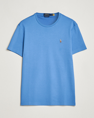 Herren |  | Polo Ralph Lauren | Luxury Pima Cotton Crew Neck T-Shirt French Blue