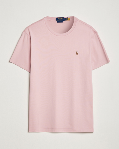 Herren |  | Polo Ralph Lauren | Luxury Pima Cotton Crew Neck T-Shirt Chino Pink