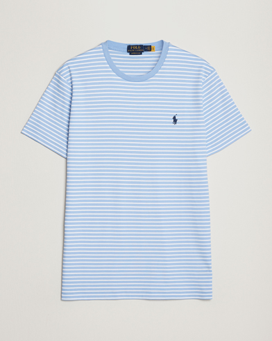 Herren |  | Polo Ralph Lauren | Luxury Pima Cotton Striped T-shirt Blue/White