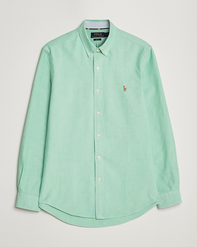 Herren |  | Polo Ralph Lauren | Slim Fit Oxford Button Down Shirt Golf Green