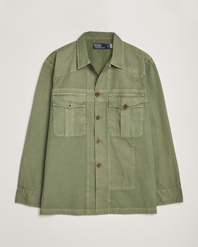 Herren |  | Polo Ralph Lauren | Twill Pocket Shirt Jacket Olive