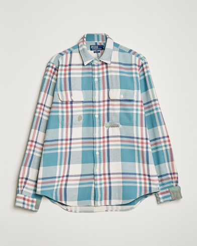 Herren | Klassische Jacken | Polo Ralph Lauren | Outdor Flannel Checked Shirt Jacket Multi