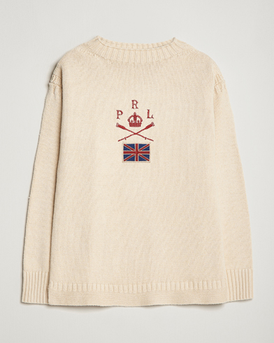 Herren |  | Polo Ralph Lauren | Knitted Anchor Sweater Cream