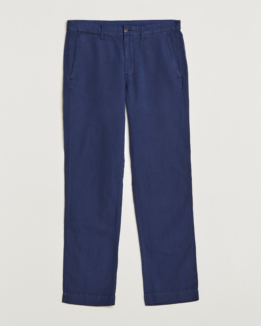 Herren | The Linen Lifestyle | Polo Ralph Lauren | Cotton/Linen Bedford Chinos Newport Navy