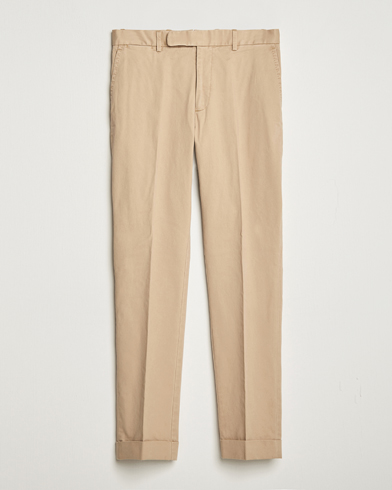 Herren | Anzughosen | Polo Ralph Lauren | Cotton Stretch Trousers Monument Tan