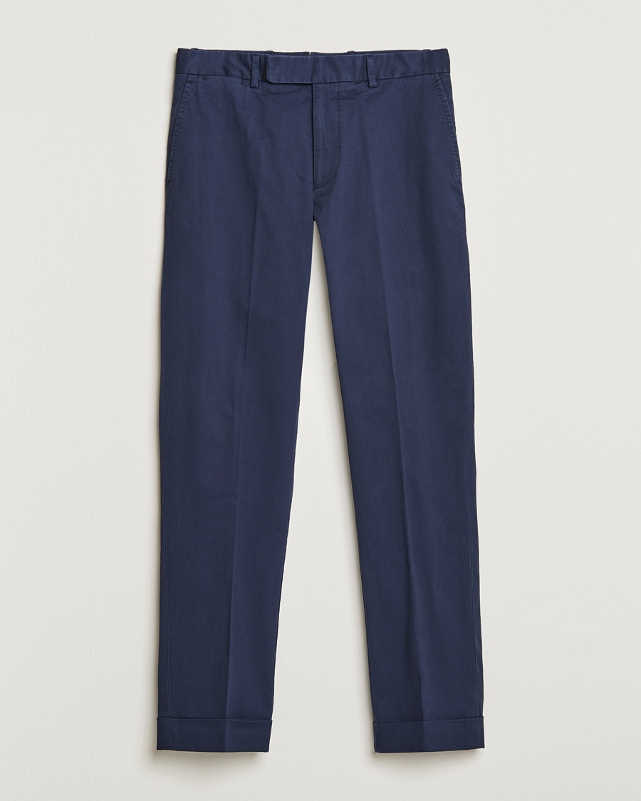 Herren | | Polo Ralph Lauren | Cotton Stretch Trousers Nautical Ink