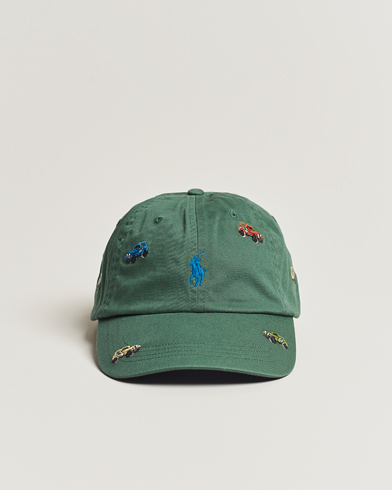 Herren |  | Polo Ralph Lauren | Twill Printed Jeeps Sports Cap Washed Forest