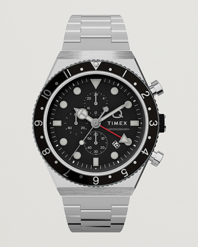 Herren | Timex | Timex | Time Zone Chronograph 40mm Black Dial