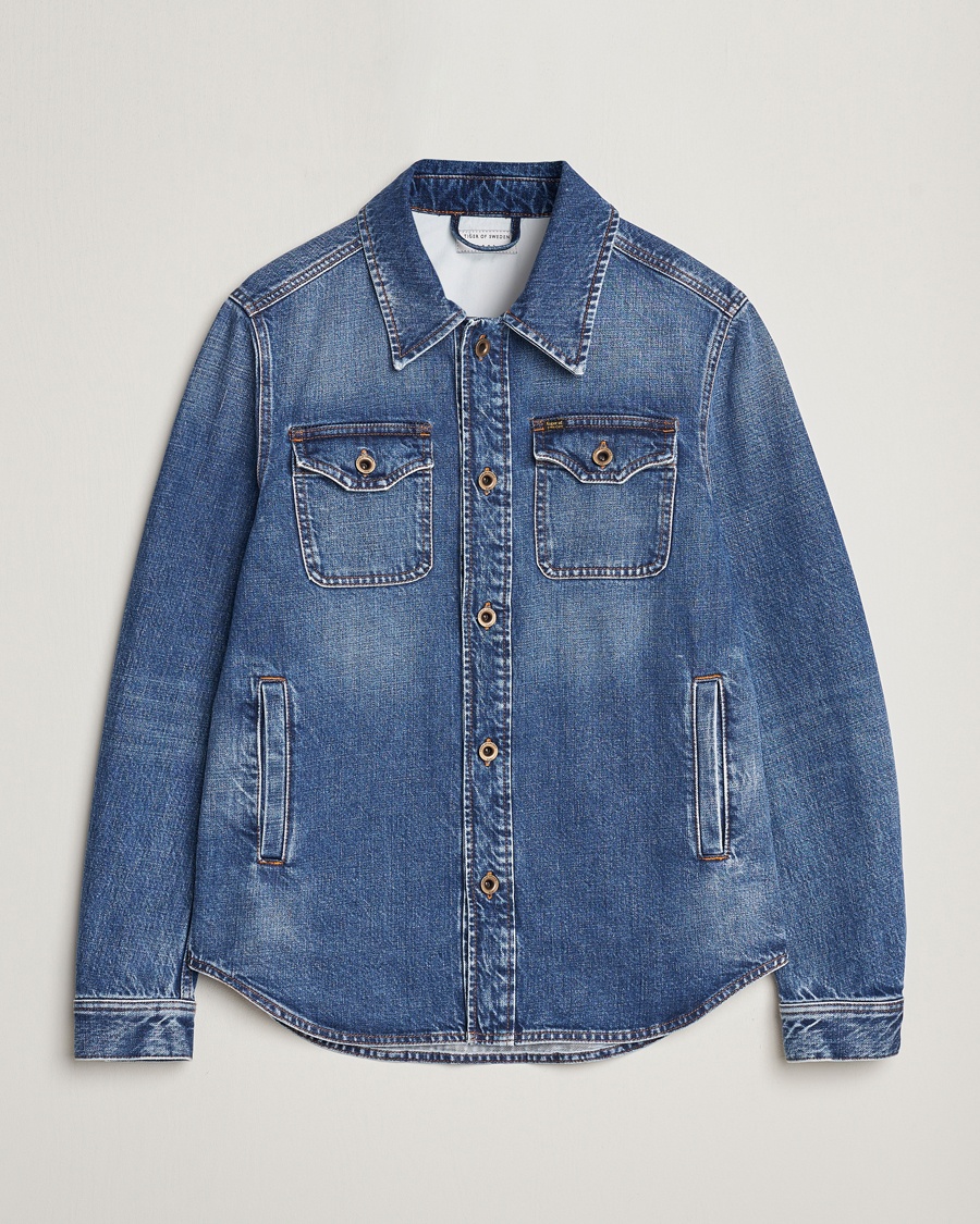 Tiger of Sweden Get Jeans Jacket Light Blue - Blau - Jeansjacke - Grösse: L