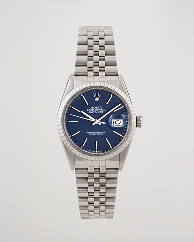 Herren |  | Rolex Pre-Owned | Datejust 16030 Oyster Perpetual Steel Blue